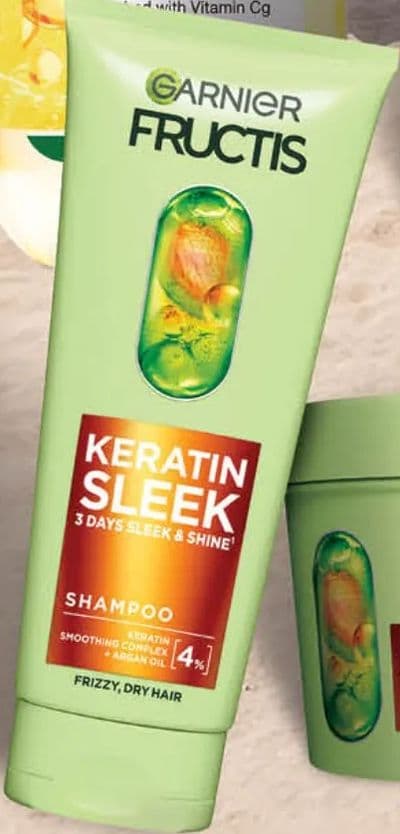 Garnier Fructis Keratin Sleek Shampoo