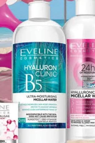 Eveline Cosmetics Hyaluron Clinic B5 Ultra-Moisturising Micellar Water