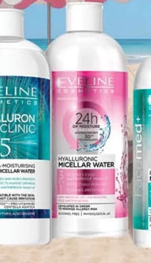 Eveline Cosmetics 24h Of Moisture Hyaluron+ Micellar Water
