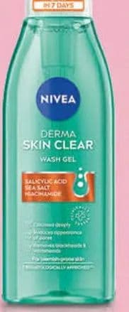 NIVEA NIVEA DERMA SKIN CLEAR WASH GEL Gel za čišćenje lica