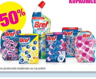 Bref Bref Osvježivače za WC školjku i sredstva za čišćenje Kupaonice