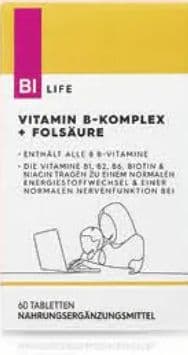 BI LIFE Vitamin B-komplex, 60 kom