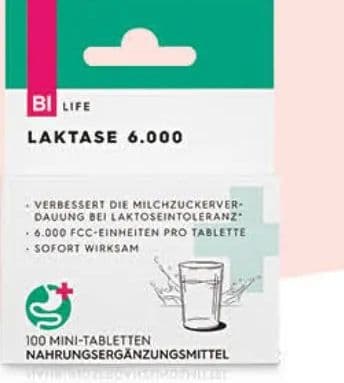 BI LIFE Laktaza 6000, 100 kom