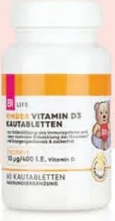 BI LIFE Vitamin D3 za djecu, tablete za žvakanje, 60 kom