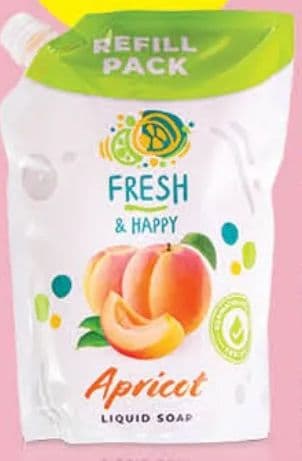 FRESH&HAPPY Tekući sapun refil, odabrane vrste
