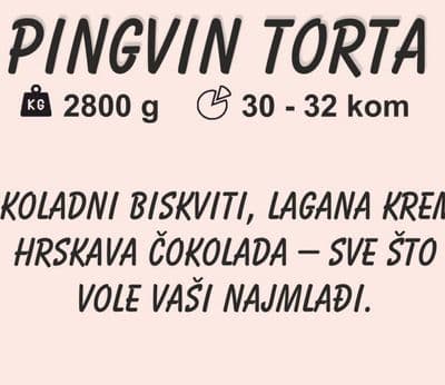 PINGVIN TORTA