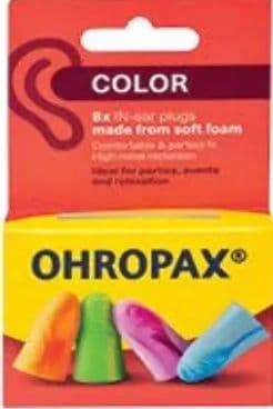 Ohropax Ohropax čepiči za uši Color