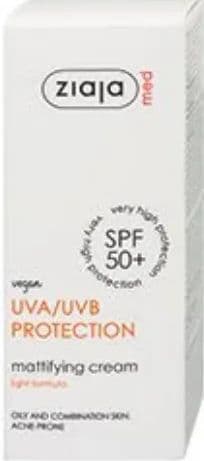 ziaja ziaja med matirajuća krema, SPF 50+