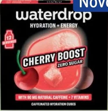 waterdrop Microenergy piće u topivim kockicama trešnja, 12 kom.