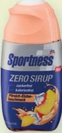 Sportness Sportness sirup za zaslađivanje, s okusom ledenog čaja, bez šećera, 65 ml