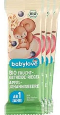 babylove babylove EKO pločica od žitarica jabuka i ribiz, 1+ god.