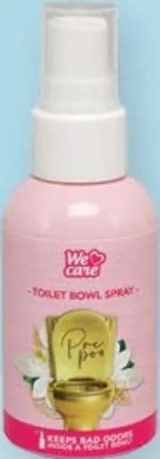 We Care We Care sprej za WC školjku Pre poo 50 ml