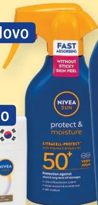 Nivea Sun Nivea Sun protect & moisture sprej za sunčanje ZF 50+, 250 ml