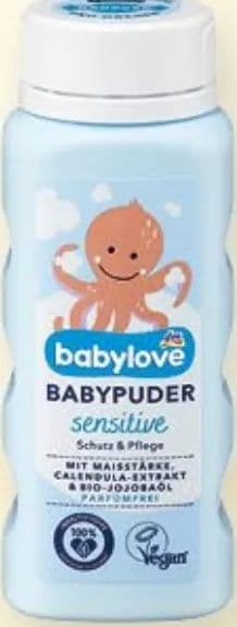 babylove babylove dječji puder sensitive, 100 g