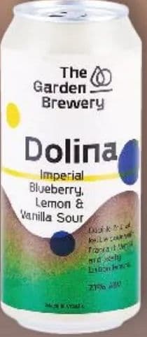The Garden Brewery The Garden Brewery Dolina Imperial Blueberry, Lemon & Vanilla Sour