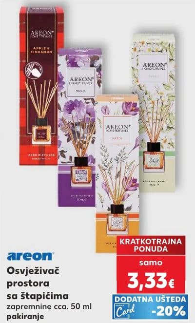 areon Osvježivač prostora sa štapićima