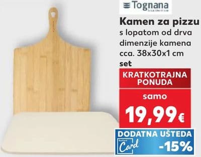 Tognana Kamen za pizzu s lopatom