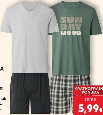 ESMARA ESMARA MEN Muška pidžama kratka