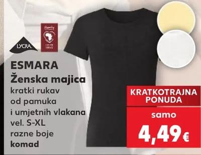 ESMARA ESMARA Ženska majica kratki rukav