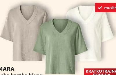 ESMARA ESMARA Ženska kratka bluza
