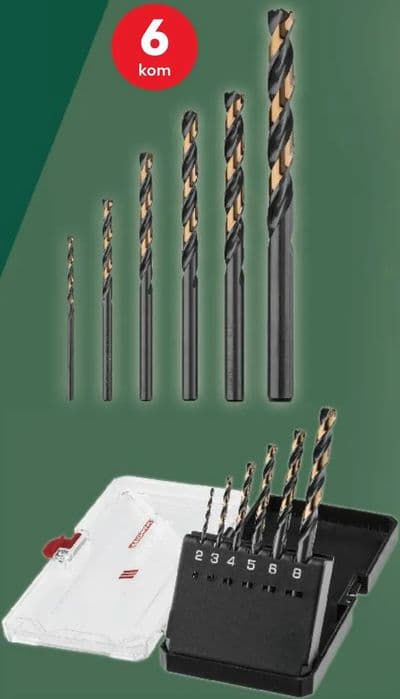 PARKSIDE PERFORMANCE PARKSIDE PERFORMANCE® Set svrdla set