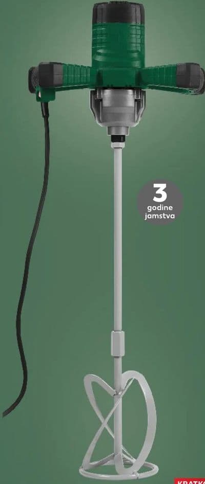 PARKSIDE® Mješalica za boju i žbuku s univerzalnim nastavkom za miješanje, snaga 1600 W