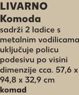 LIVARNO Komoda