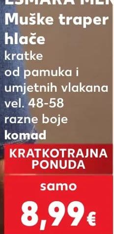 ESMARA ESMARA MEN Muške traper hlače