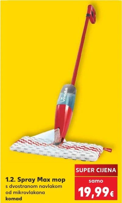 1.2. Spray Max mop s dvostranom navlakom od mikrovlakana