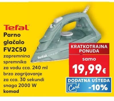 Tefal Parno glačalo FV2C50