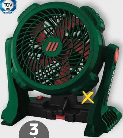 PARKSIDE® Aku ventilator PVA 20-Li C2