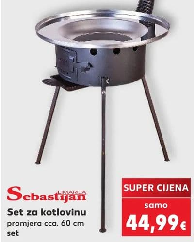 Sebastijan LIMARIJA Set za kotlovinu