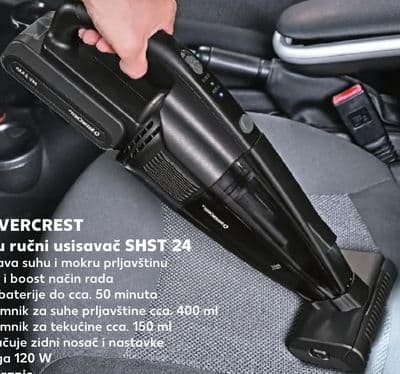 SILVERCREST Aku ručni usisavač SHST 24