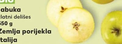 Bio Jabuka zlatni delišes 550 g