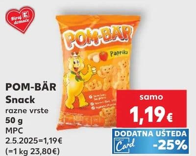 POM-BAR Snack razne vrste