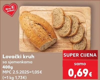 Lovački kruh sa sjemenkama