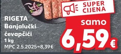 RIGETA RIGETA Banjalučki ćevapčići