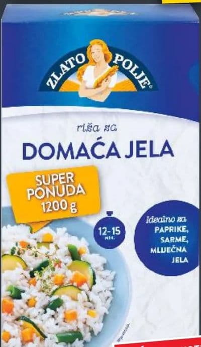 Zlato Polje Zlato Polje Riža za domaća jela