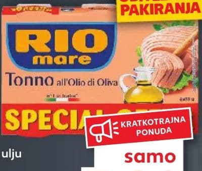 RIO MARE RIO MARE Tuna u maslinovom ulju