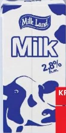 Milk Land MILKLAND Mlijeko 2,8% m.m.