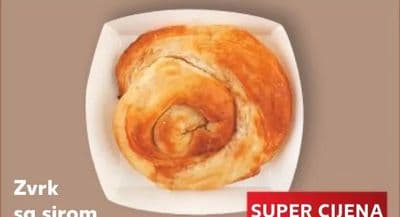 Zvrak sa sirom u plitici