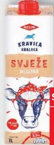 kravica kraljica Svježe mlijeko