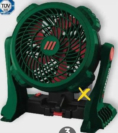 PARKSIDE® Aku ventilator PVA 20-Li C2