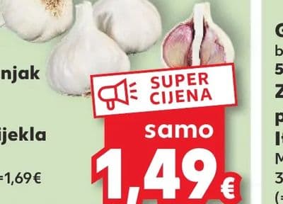 Domaći češnjak u mrežici