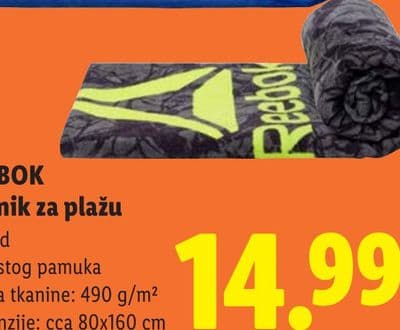 Reebok Reebok Ručnik za plažu