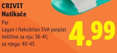 CRIVIT CRIVIT Natikače