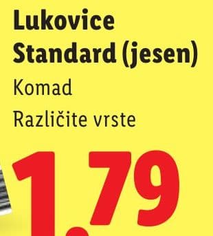 Lukovice Standard (jesen) Komad Različite vrste