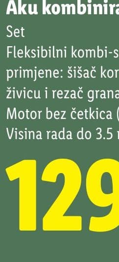 PARKSIDE PARKSIDE Aku kombinirani uređaj za vrt