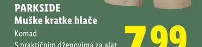PARKSIDE PARKSIDE Muške kratke hlače