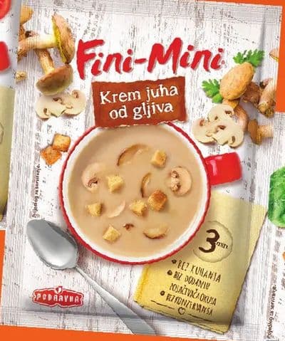 PODRAVKA FINI-MINI INSTANT JUHA od gljiva